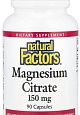 Natural Factors Magnesium Citrate 150 мг, 90 капс