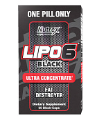 Nutrex Lipo 6 Black Ultra Concentrate International, 60 капс