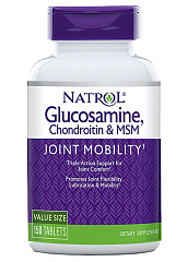 Natrol Glucosamine Chоndroitin MSM, 150 таб