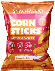Snaq Fabriq Кукурузные палочки Sticks, 60 гр