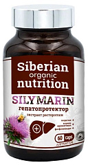 Siberian Organic Nutrition Silymarin гепатопротектор, 60 капс