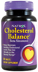 Natrol Cholesterol Balance, 60 таб