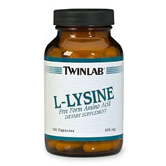 Twinlab L-Lysine, 100 капс