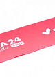 Atletika24 Mini Bands Pro Розовая петля 18 кг 30*7,5 см
