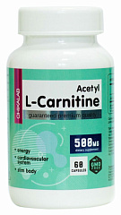 Chikalab Acetyl L-carnitine 600 мг, 60 капс