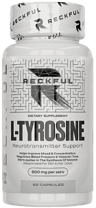 Reckful L-Tyrosine, 60 капсул