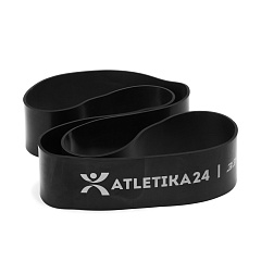Atletika24 Mini Bands Черная резиновая петля 33-85 кг