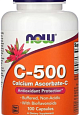 NOW Vitamin C-500 Ascorbate, 100 капс
