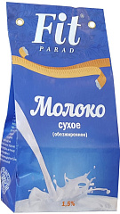 Fit Parad Молоко сухое обезжиренное 1,5%, 300 гр