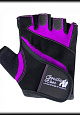 Gorilla Wear Перчатки женские "Fitness" GW-99802/BK-PEP, чёрный - фиолетовый