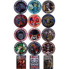 Hardcore Training Набор стикеров 2.0