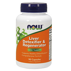 NOW Liver Detoxifier & Regenerator, 90 капc