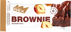 Protein rex Brownie Пирожное протеиновое, 50 гр