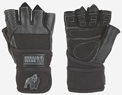 Gorilla Wear GW-99144/BK-RD STITCH Перчатки "Dallas", чёрный-красный
