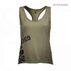 Better bodies 110786-664 Майка BB Leisure Raw, Wash Green