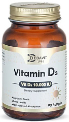 Debavit Vitamin D3 10 000 IU, 90 капс