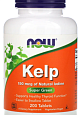 NOW Kelp 150 мкг, 200 таб