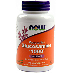 NOW Glucosamine 1000, 90 капс
