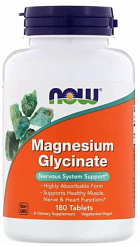 NOW Magnesium Glycinate, 180 таб