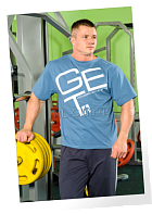 No limits 3407 футболка, голубая