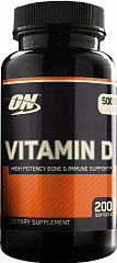 Optimum Nutrition Vitamin D, 200 капс