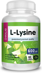 Chikalab L-Lysine, 60 таб