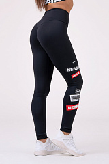 Nebbia 504 High waist NEBBIA Labels leggings, чёрный
