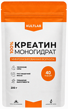 Kultlab 100% Креатин моногидрат, 200 гр