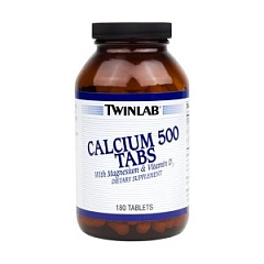 Twinlab Calcium 500 Tabs, 180 таб