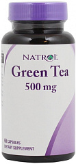 Natrol Green Tea 500 mg, 60 капс