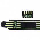 FitRule Бинты кистевые MEDIUM чёрно-зелёные, 50 см