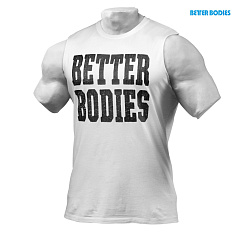 Better bodies 120781-001 Big Print Спортивная майка, белая