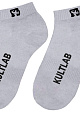 Kultlab Носки серые короткие (35-38), пара