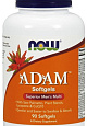 NOW Adam Men's Multi Softgels, 90 капс