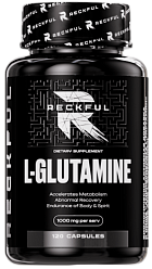 Reckful L-Glutamine,120 капсул